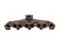 Auspuff-Krümmer Abgaskrümmer Citroen Peugeot 9681570480 0341H8 2,0 HDI