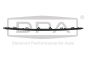 Stoßleiste Für Stoßfänger 2GM853240 88531818002 VW T-Cross DPA