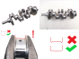 Kurbelwelle 2.0 hdi 16v RHR 0501K7 Citroen Peugeot Ford Volvo