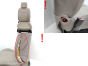 Sitz Links Renault Clio 3 III 5D