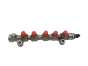 Einspritzleiste Kraftstoffverteiler 0445214255 175216713R 2.5 DCI 0281006188