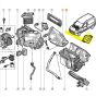 Komfortsteuergerät Original Renault Kangoo 8200095112