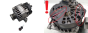 Lichtmaschine Generator Opel BC 13256932 Denso MS1012100961 105A