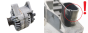 Lichtmaschine Generator 0124425057 13222931 Bosch 120A Opel
