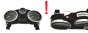 Tacho Kombiinstrument Peugeot 207 9666898580 52115