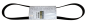 Keilriemen Für Lichtmaschine Neu Renault 6PK1199 117205191R