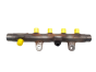 Einspritzleiste Kraftstoffverteiler 8200579287 A2C20001221 1.5 DCi SIEMENS VDO