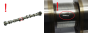Nockenwelle 0801FN  V759025180 1.4 1.6 VTI Citroen Peugeot Mini
