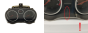 Tacho Kombiinstrument Opel Corsa D P0013264267 28120245-3 2041