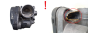 Drosselklappe 036133062B 408.238/321/003 VWAG 1346
