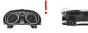 Tacho Kombiinstrument Opel Corsa D P0013264275 28120244-5 53072