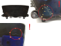 Tacho Kombiinstrument Honda Civic HR0342622 78200G110 1100