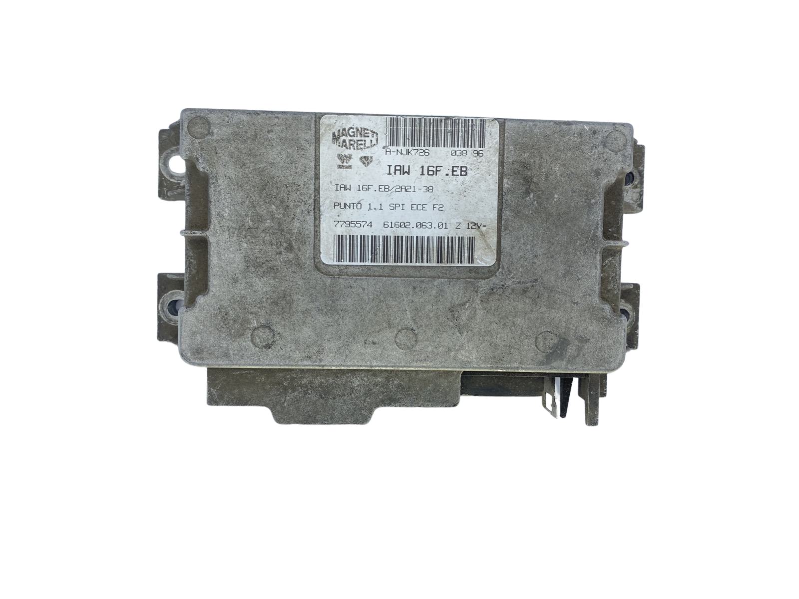 Steuergerät IAW16F.EB 7795574 61602.063.01 Fiat Magneti Marelli 54545 main product photo