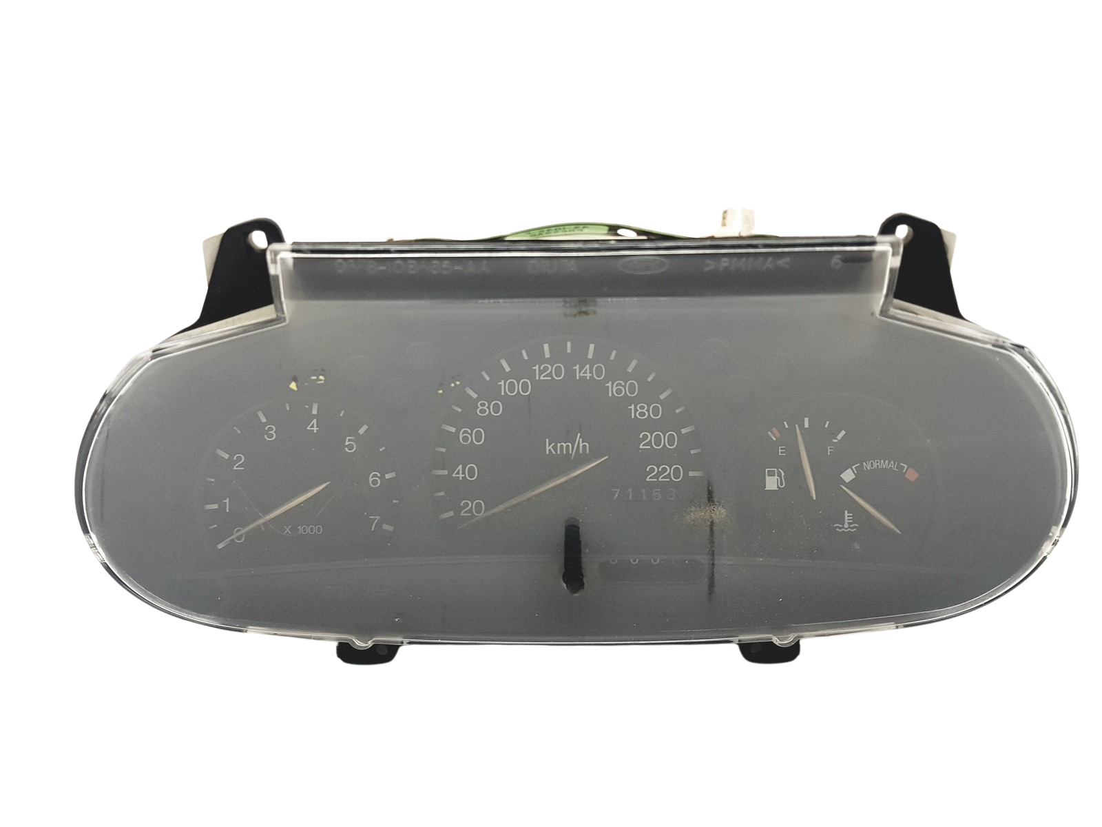 Tacho Kombiinstrument Ford Escort Fiesta 96FB10849CA 54884 main product photo