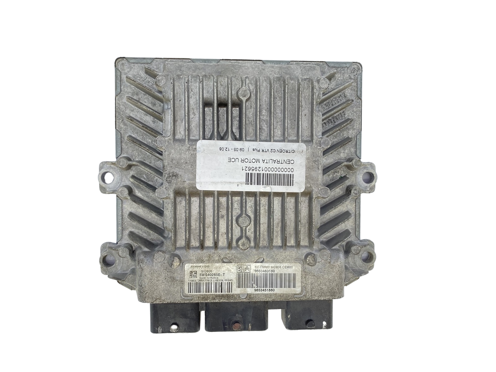 Steuergerät 5WS40572B-T 9663483180 9653451880 PSA Continental 59765 main product photo