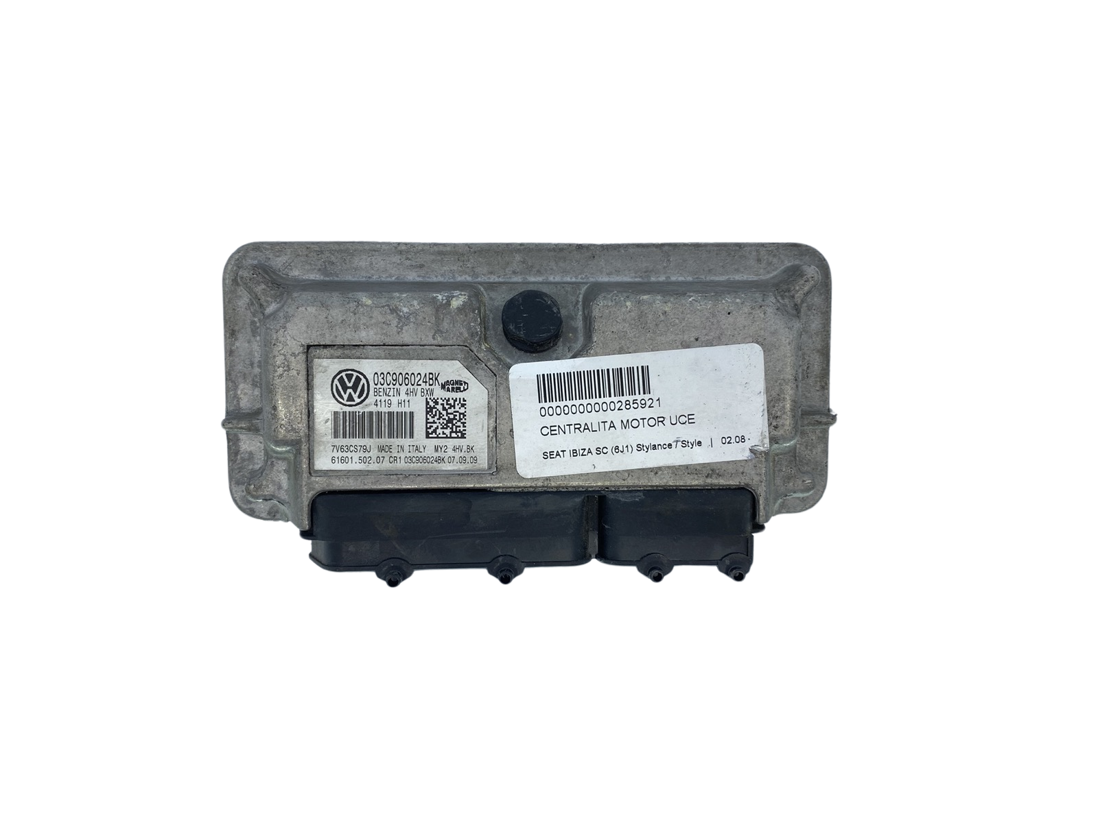 Steuergerät 03C906024BK 61601.502.07 VW SEAT Magneti Marelli 61903 main product photo