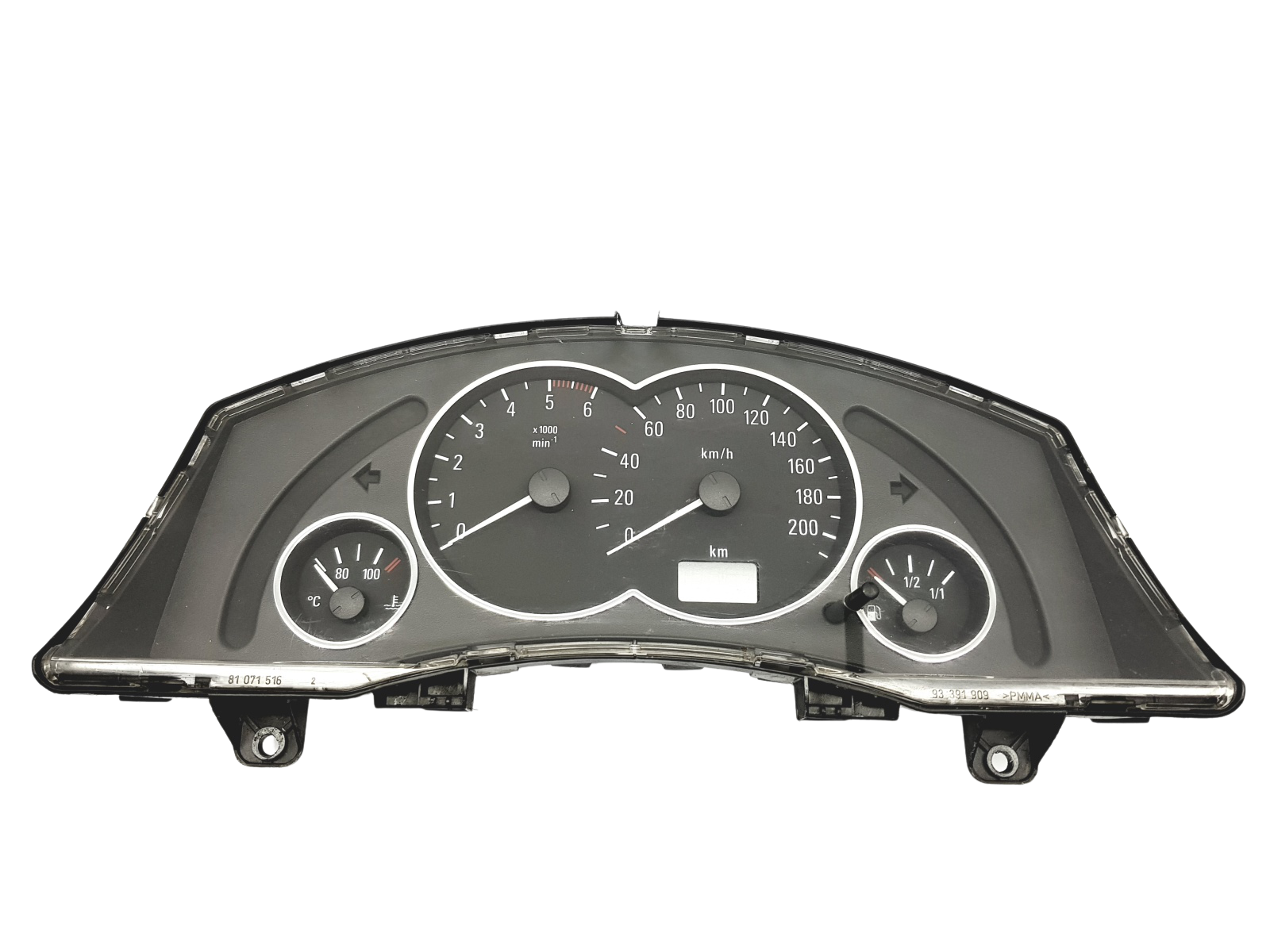 Tacho Kombiinstrument Opel 13163912DG 110080162020 Meriva 43406 main product photo