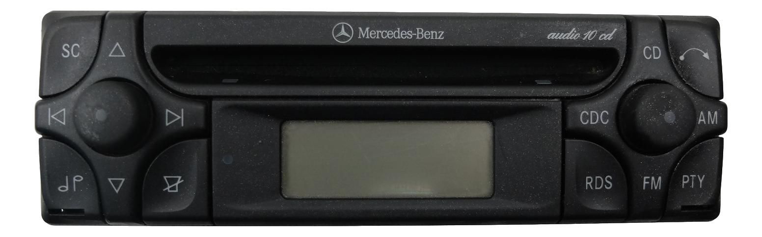 Cd-Radio Mercedes-Benz A1708200386 MF2910 audio 10 cd main product photo