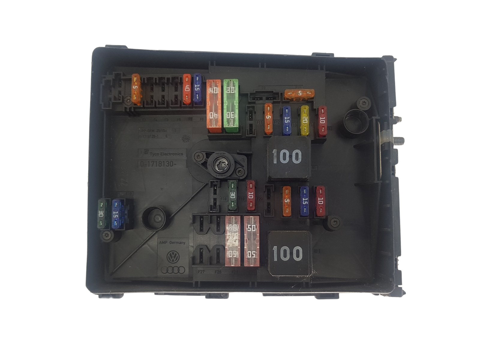 Sicherungskasten Relaiskasten 1K0937125D 0-1718307-3 VW Audi Skoda Seat Tyco 29 main product photo