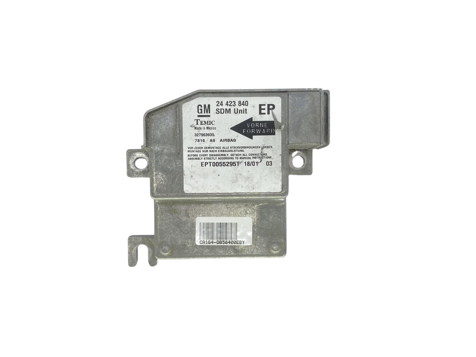 Steuergerät 24423840 327963935 Opel Temic main product photo