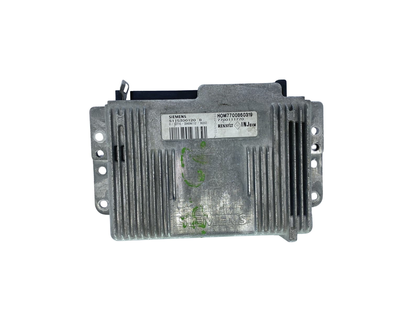 Steuergerät S115300120B 7700860319 7700111770 Renault Siemens 62782 main product photo