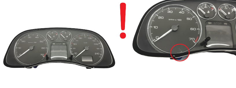 Tacho Kombiinstrument Peugeot 307 9654485080 49077 main product photo