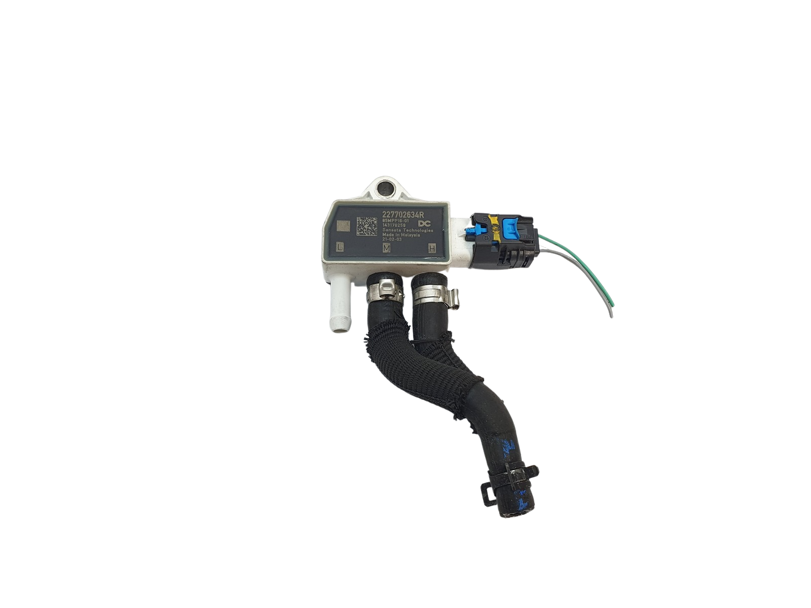 Abgasdrucksensor Differenzdrucksensor 227702634R 85MPP16-01 Renault Sensata 0km main product photo