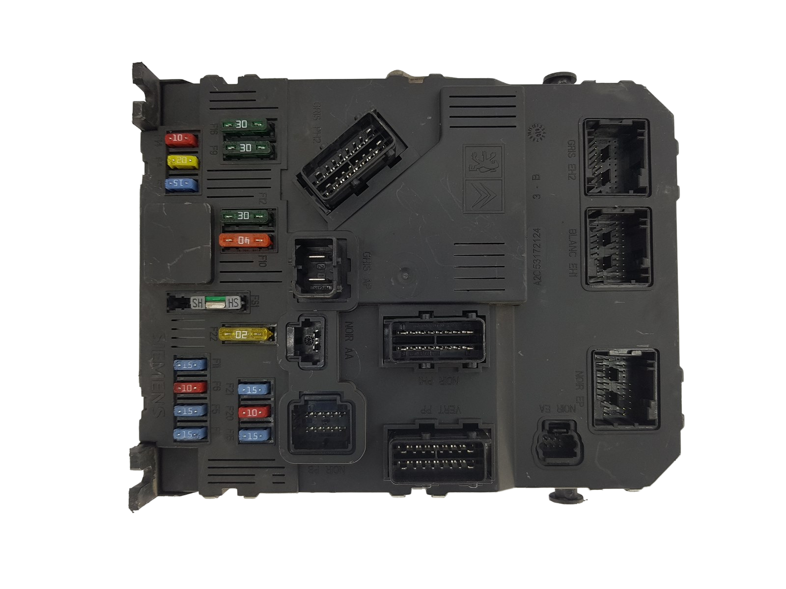 Steuergerät BSI E02-00 MG 9657999780 S118085220F PSA Siemens 1341 main product photo