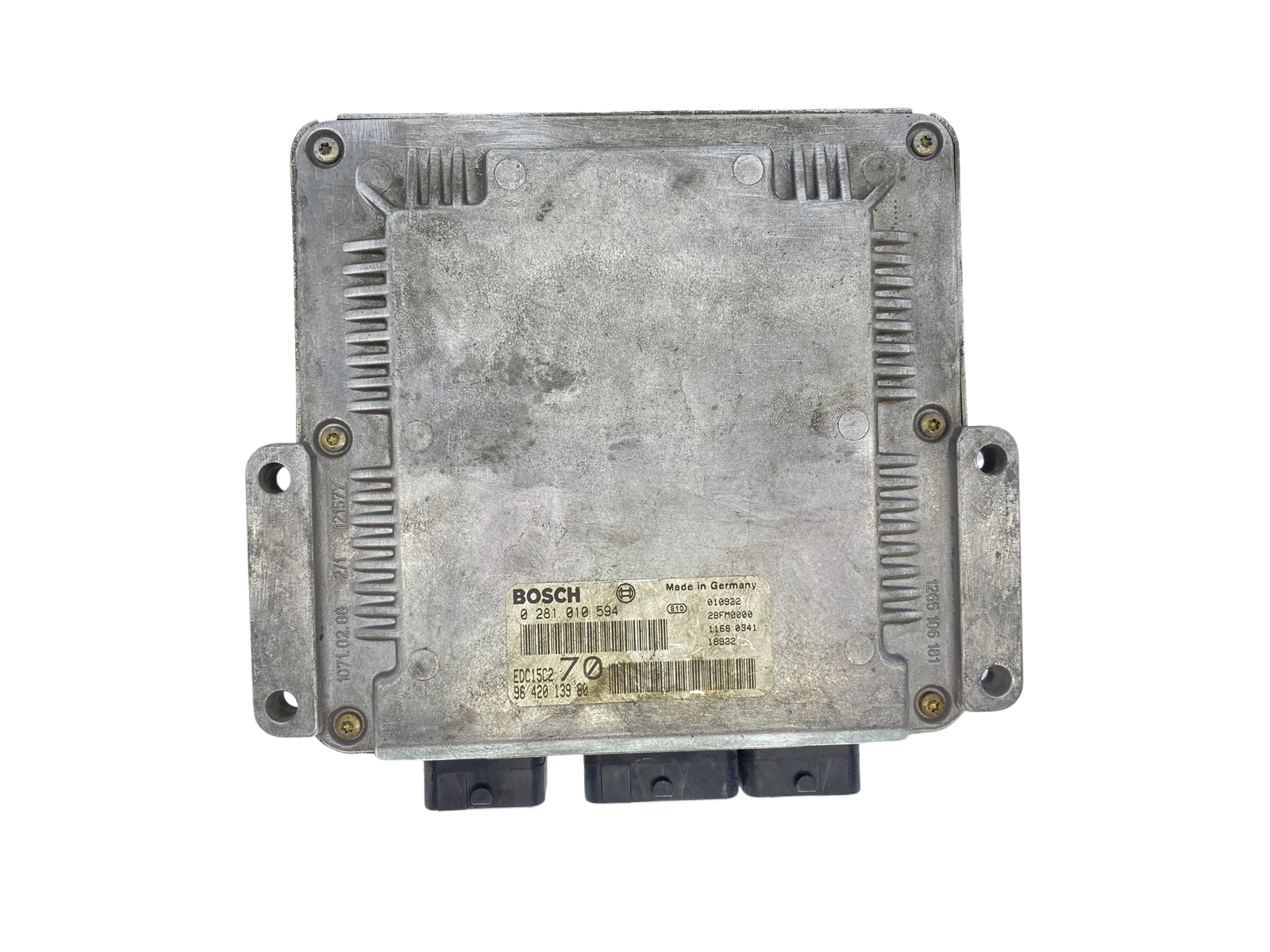 Steuergerät 0281010594 9642013980 EDC15C2 PSA Bosch 63308 main product photo