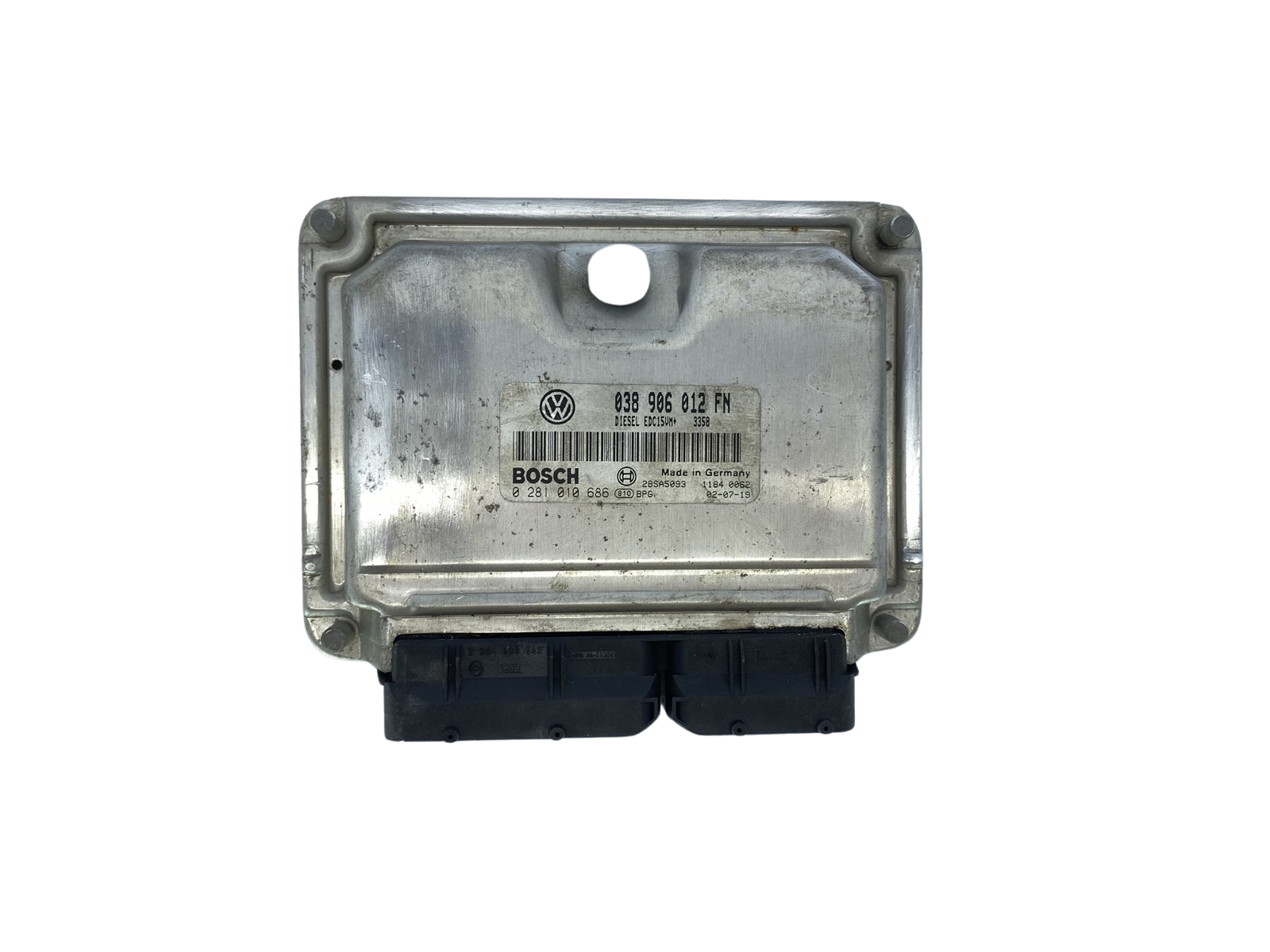 Steuergerät 038906012FN 0281010686 VW Seat Bosch 62910 main product photo