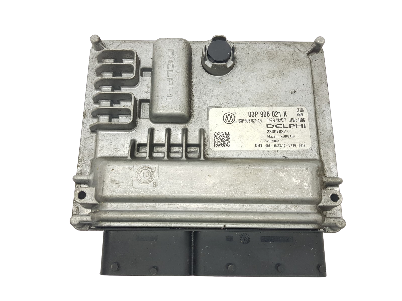 Steuergerät 03P906021K 03P906021AN VW Skoda Delphi 28256 main product photo