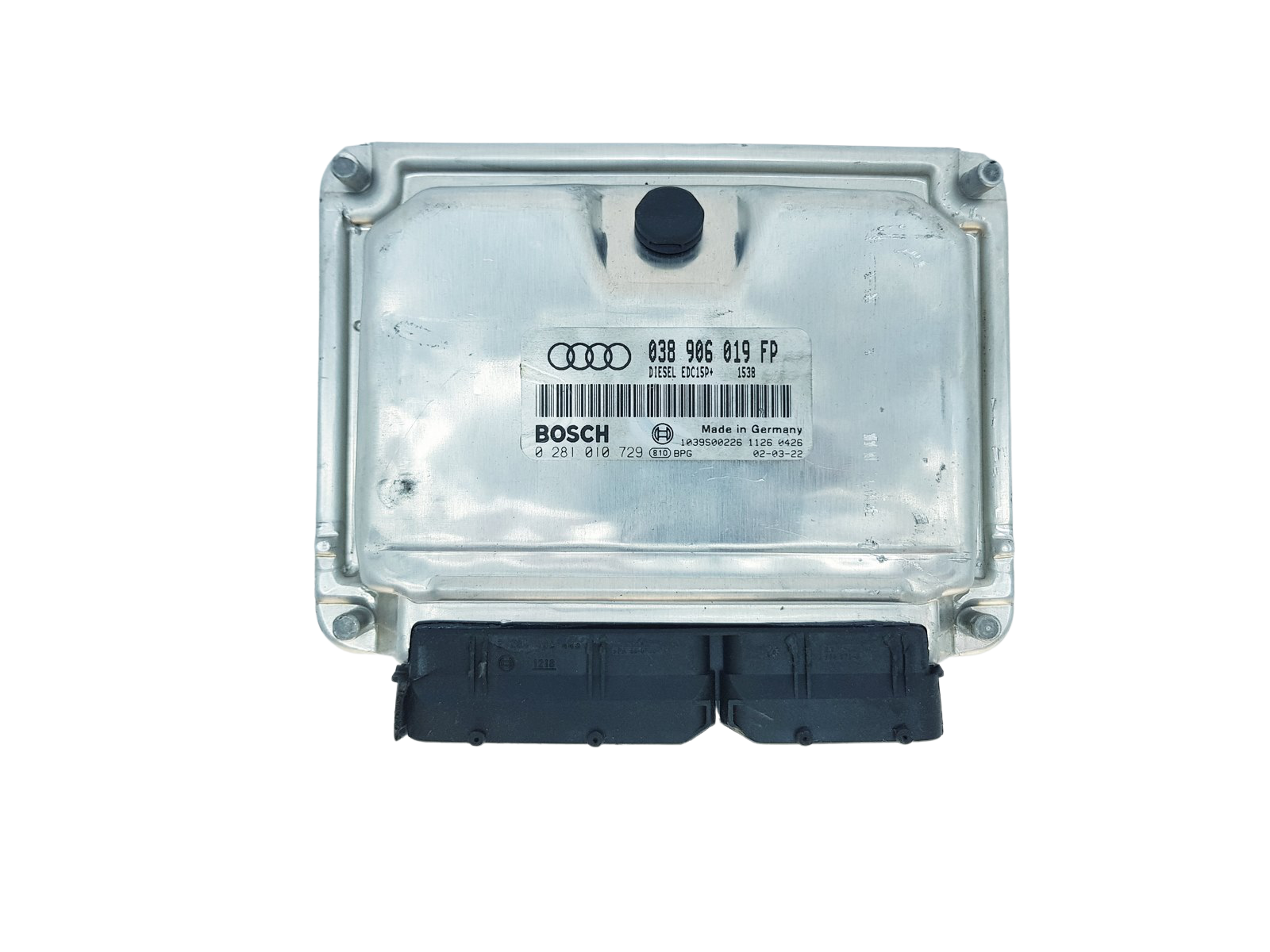 Steuergerät 038906019FP 0281010729 Audi Bosch 32715 main product photo
