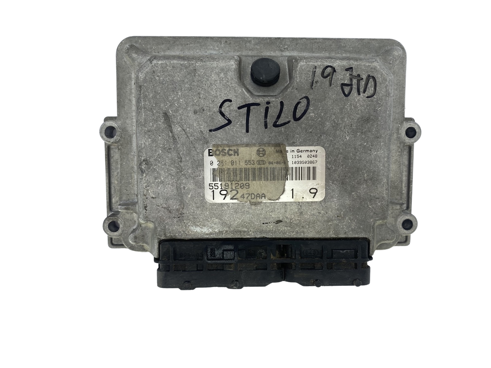 Steuergerät 55191209 0281011553 192 47DAA Fiat Bosch 52237 main product photo