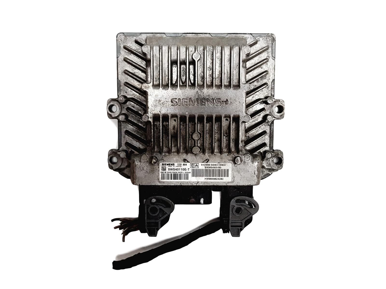 Steuergerät 5WS40110E-T 9654925480 9648624280 PSA Siemens main product photo
