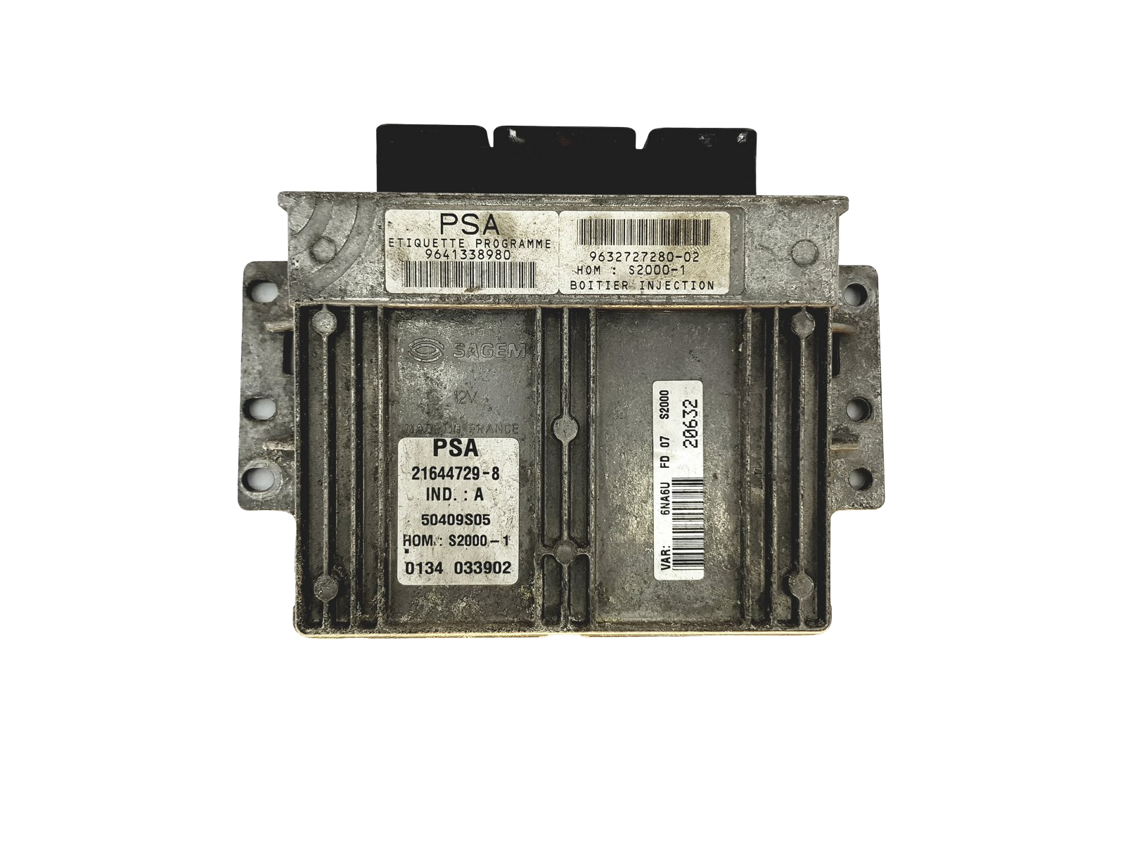 Steuergerät PSA 9641338980 9632727280-02 Sagem 22596 main product photo