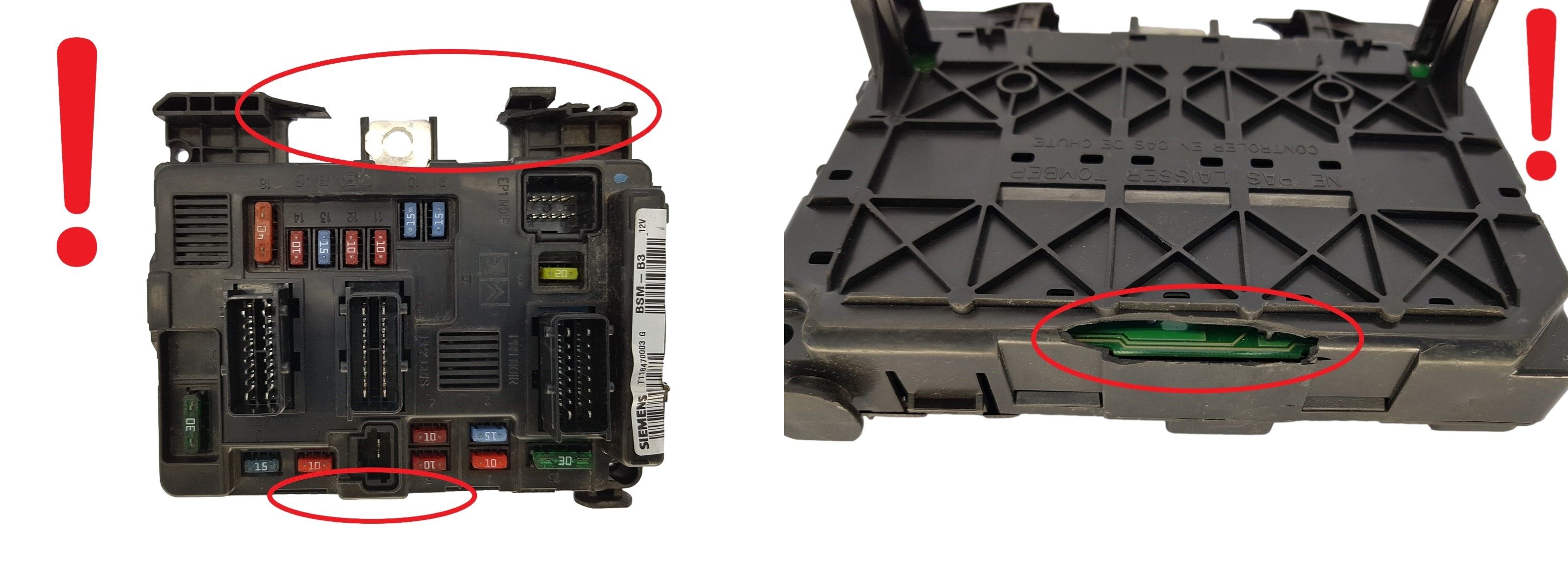 Steuergerät BSM-B3 9643498880 T118470003G PSA Siemens 1485 main product photo
