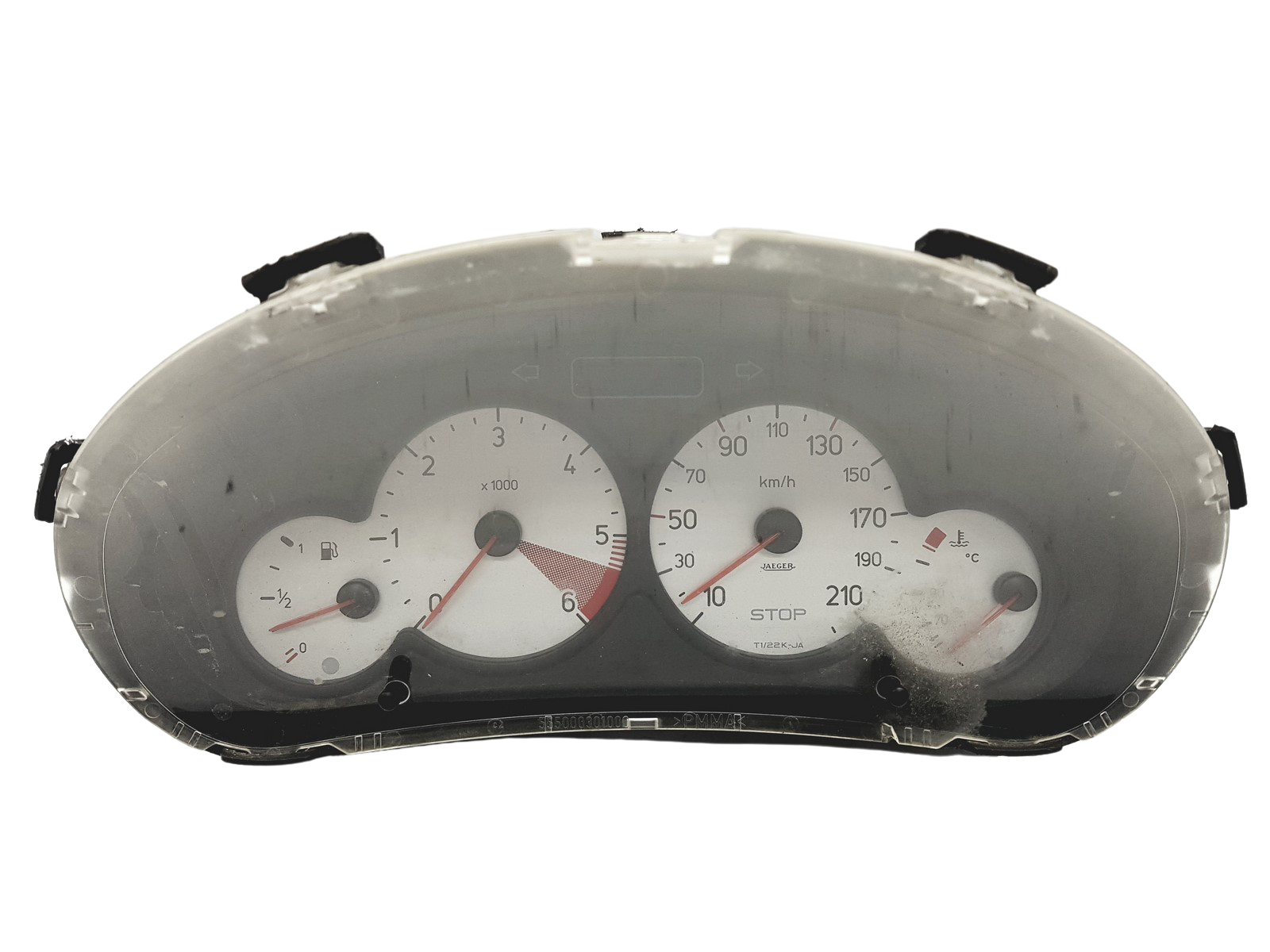 Tacho Kombiinstrument Peugeot 206 9656696280 000500809 41850 main product photo