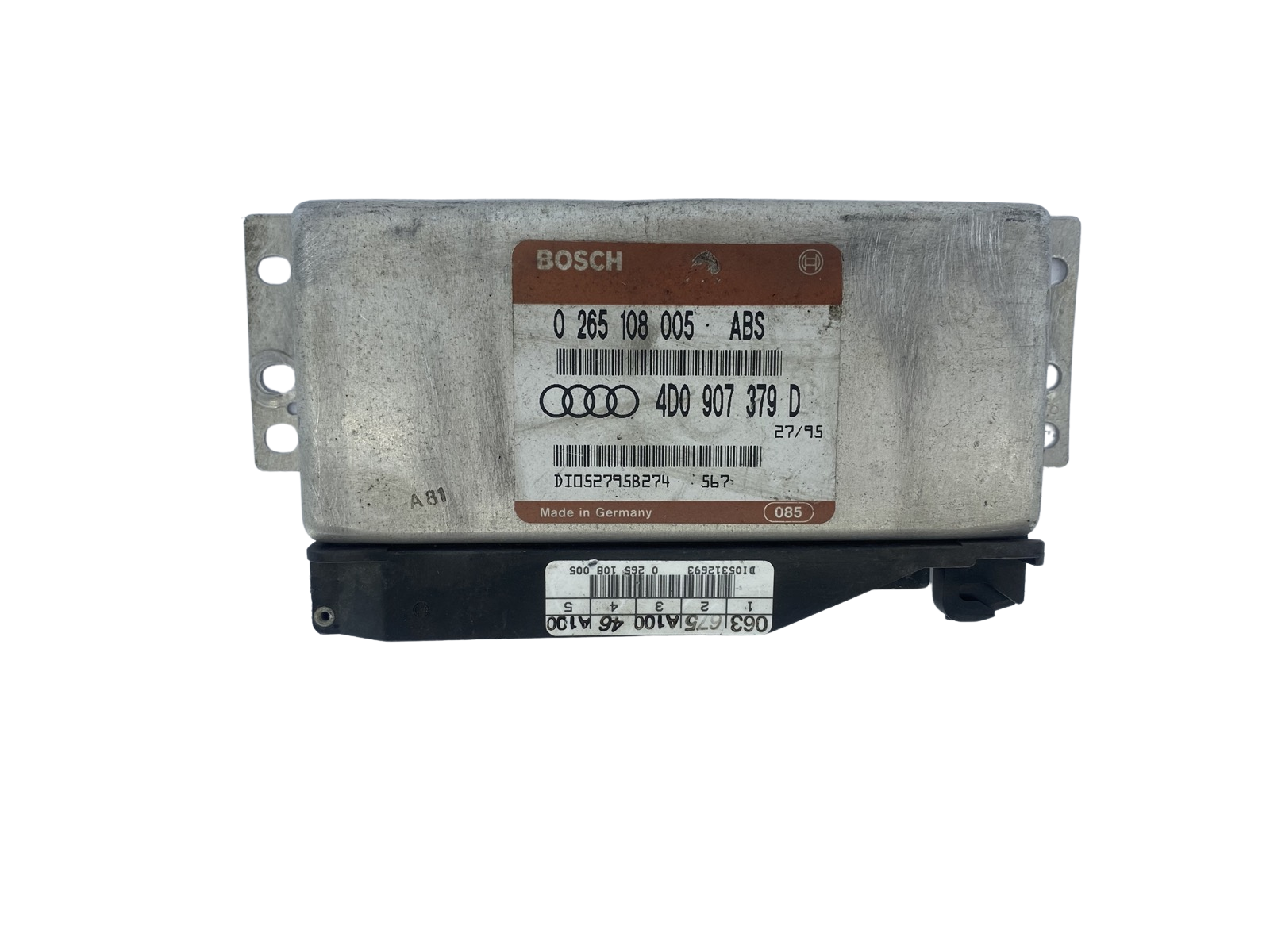 Steuergerät ABS 4D0907379D 0265108005 Audi Bosch 50348 main product photo