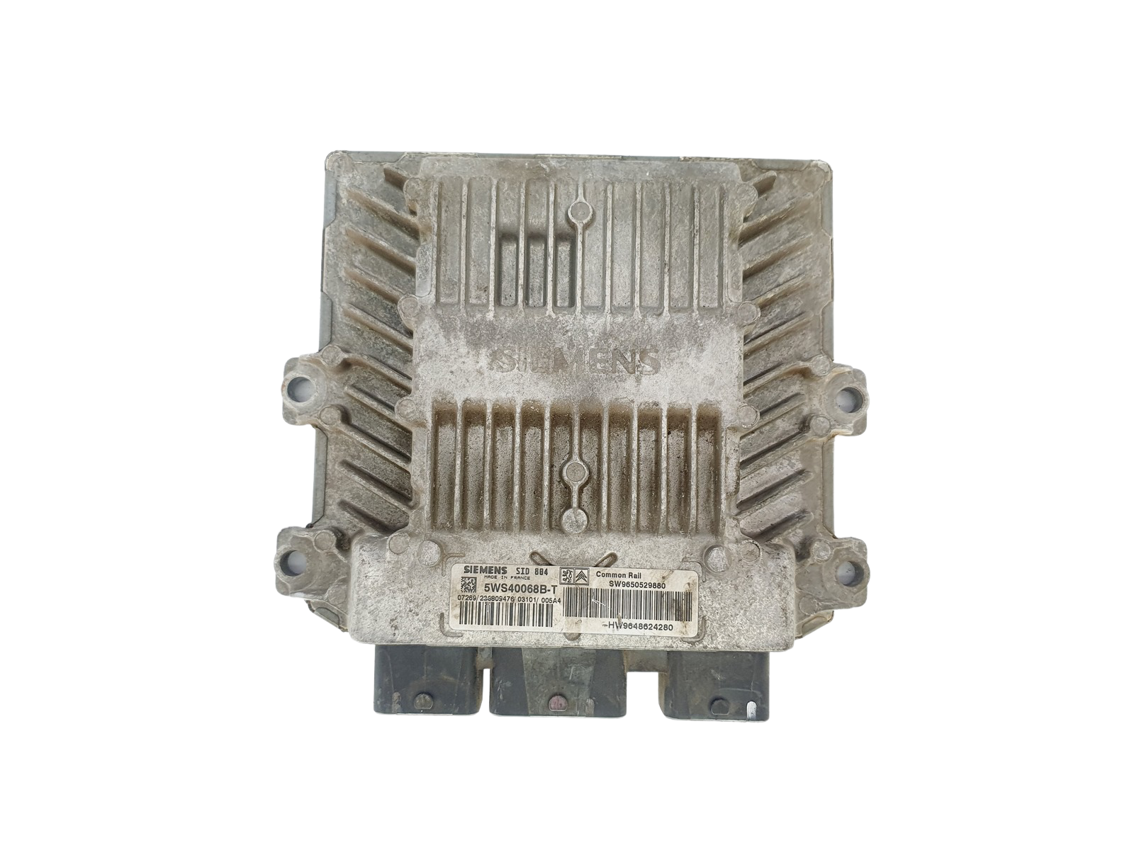 Steuergerät 9648624280 5WS40068B-T SID804 PSA Siemens 35338 main product photo