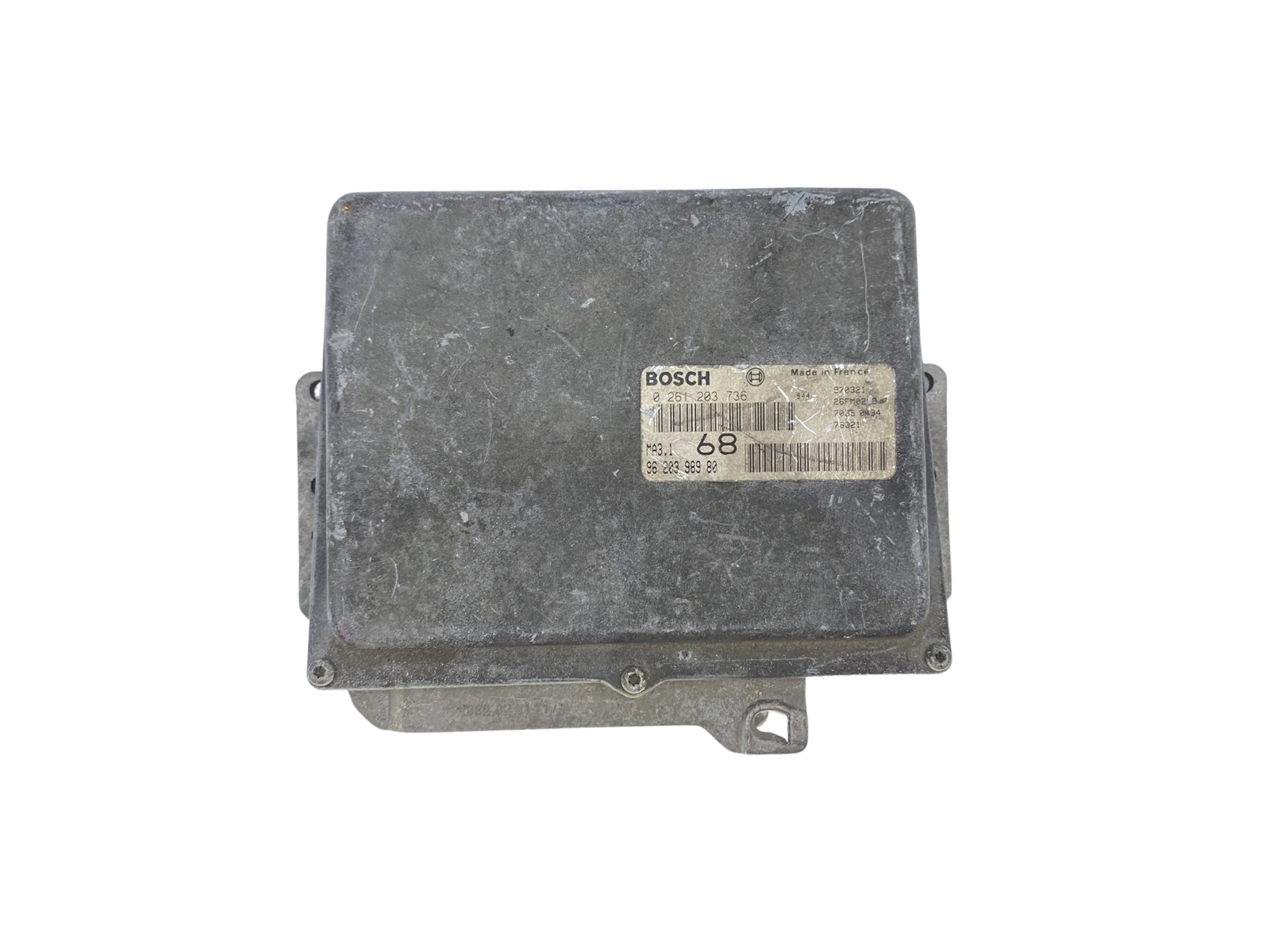 Steuergerät 0261203736 9620398980 MA3.1 PSA Bosch 55233 main product photo