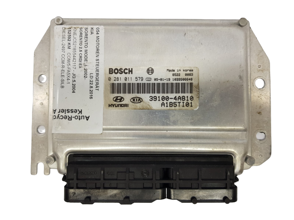 Steuergerät Kia Hyundai 39100-4A810 0281011579 A1B5TI01 Bosch main product photo