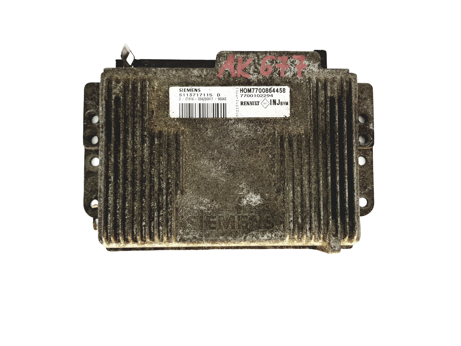 Steuergerät 7700102294 7700864458 S113717115D Renault Siemens 22292 main product photo