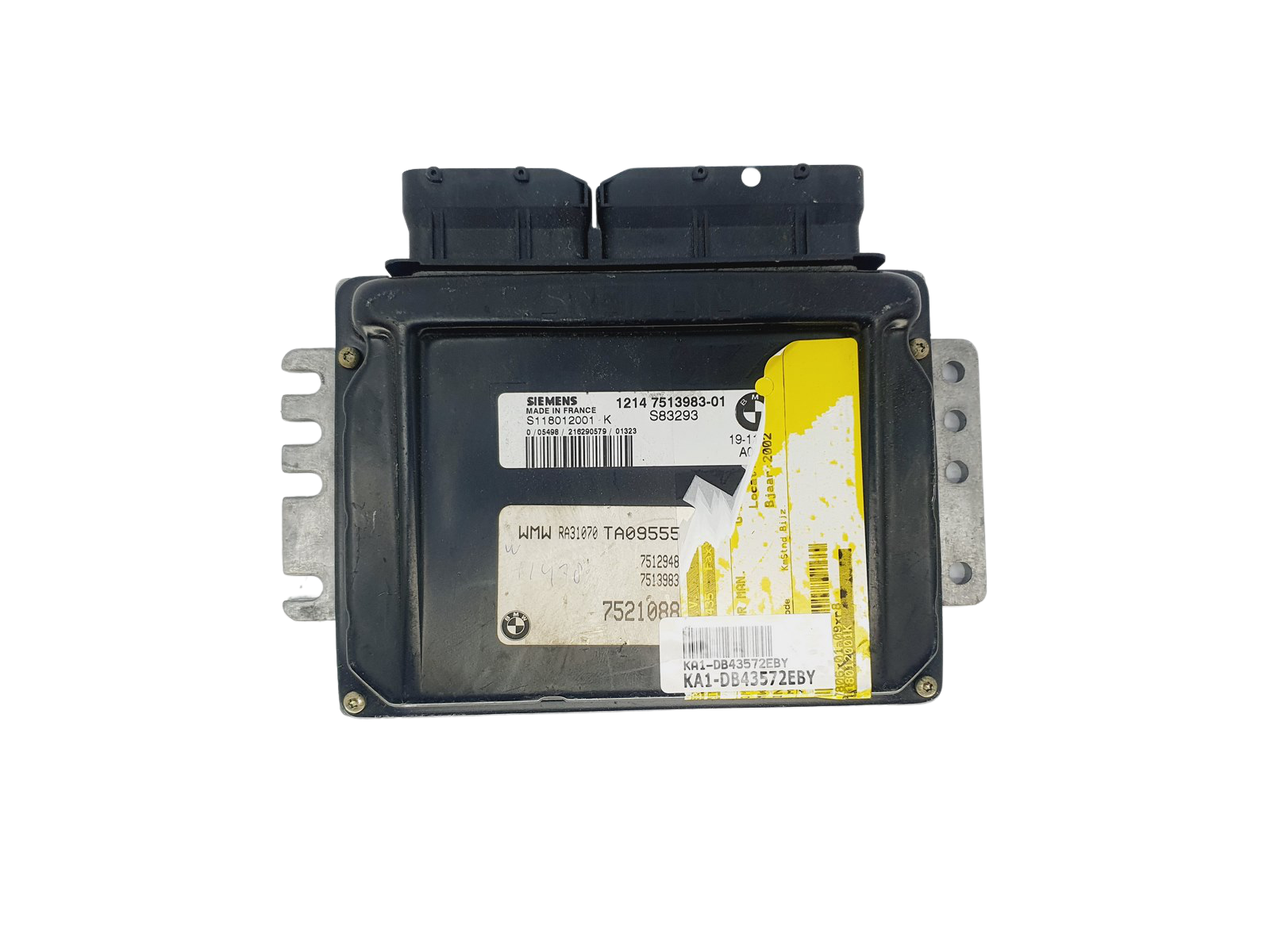 Steuergerät S118012001K 1214 7513983-01 BMW Mini Siemens 43572 main product photo
