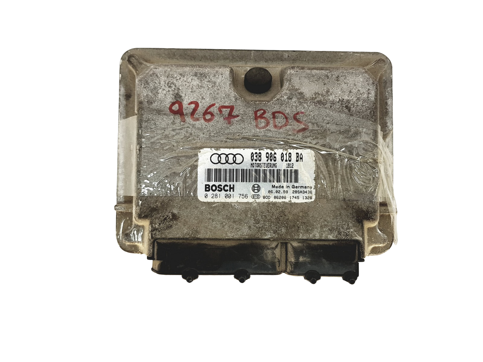 Steuergerät 038906018BA 0281001756 Audi Bosch 23717 main product photo