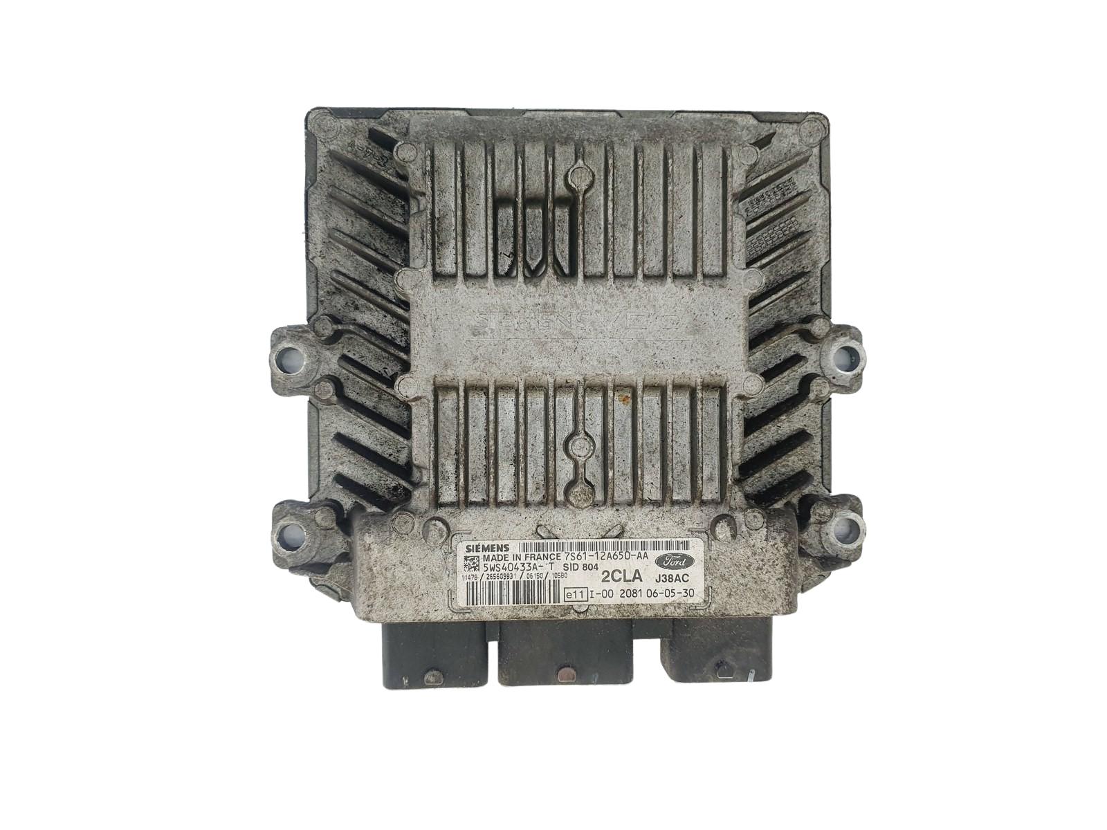 Steuergerät 7S61-12A650-AA 5WS40433A-T SID 804 2CLA Ford Siemens 46624 main product photo
