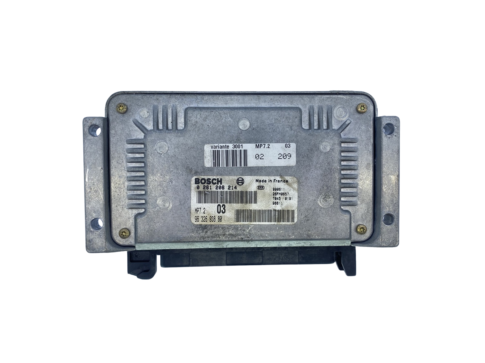 Steuergerät 0261206214 9632693880 26FM0657 PSA Bosch 63017 main product photo