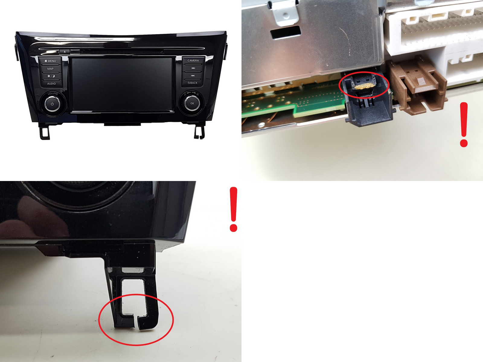 Cd-Radio Navi Nissan Qashqai 259157FW5A 7513751043 main product photo