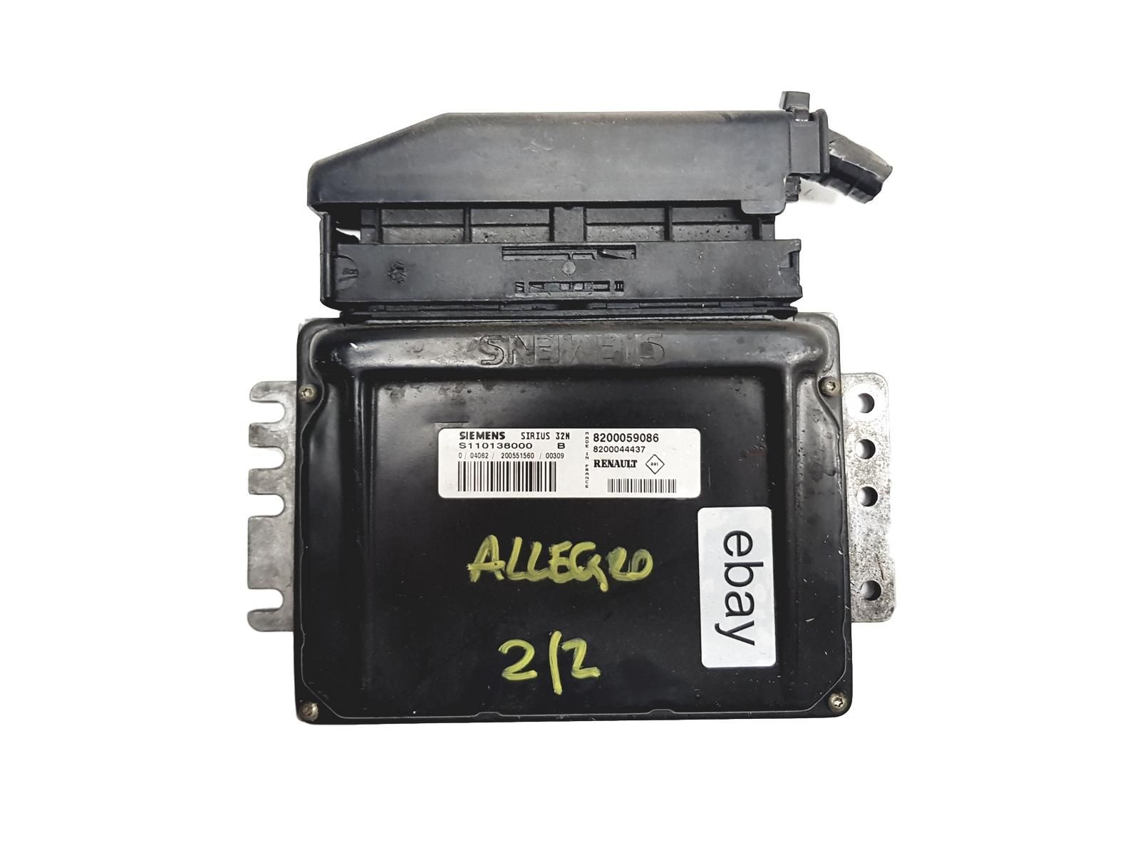 Steuergerät S110138000B 8200059086 8200044437 Renault Siemens 4372 main product photo