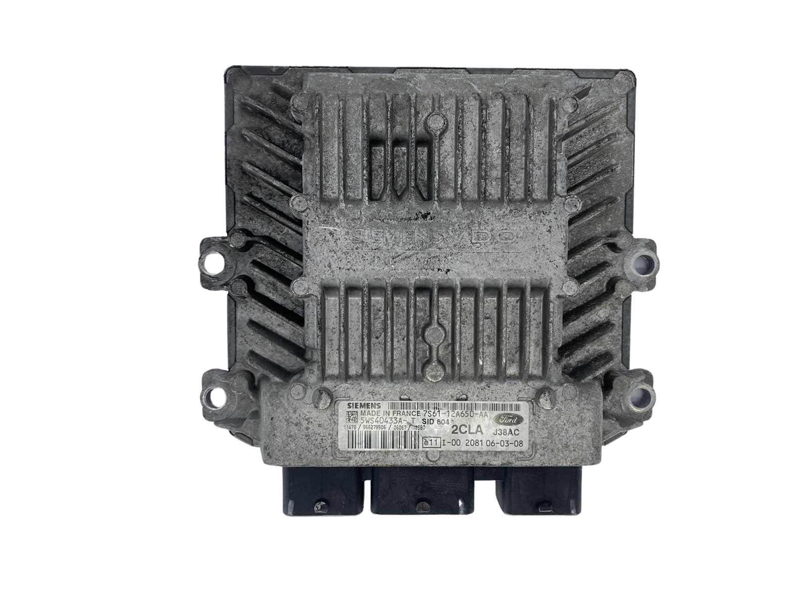 Steuergerät 7S61-12A650-AA 5WS40433A-T SID 804 2CLA Ford Siemens 51514 main product photo