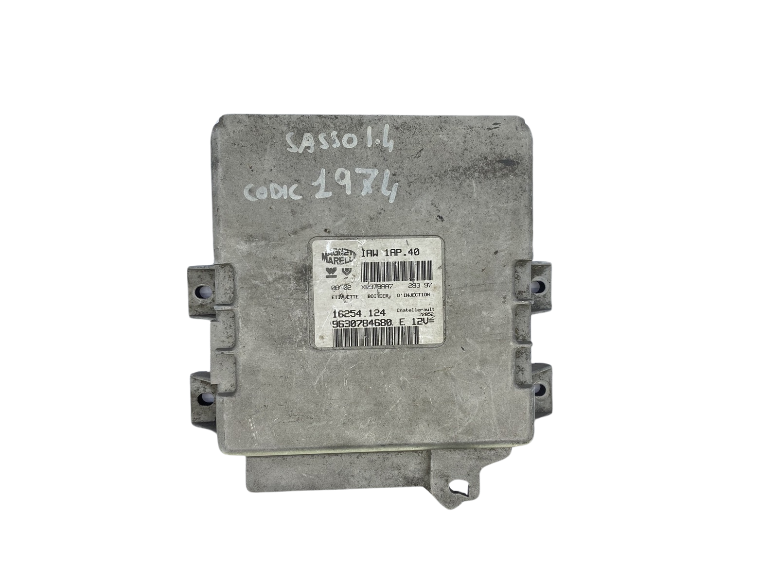 Steuergerät 9630784680 16254.124 IAW1AP.40 PSA Magneti Marelli 60984 main product photo